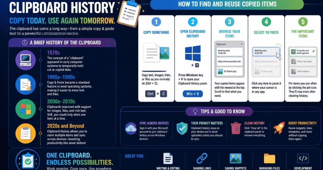 Clipboard History Clipboard History