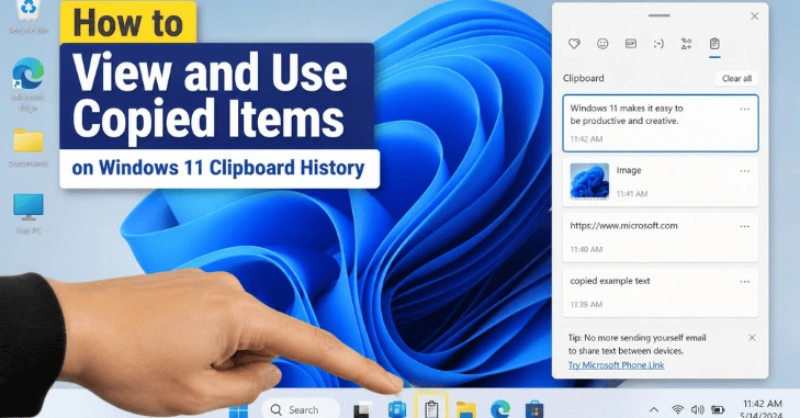 How to View and Use Copied Items on Windows 11